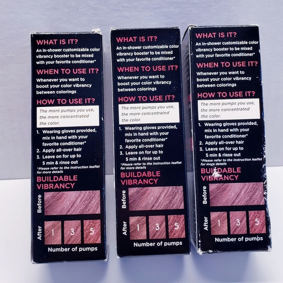 Schwarzkopf BROWN Color Boost Vibrancy Booster Up To 20 Washes (3 pack) - Picture 4 of 10